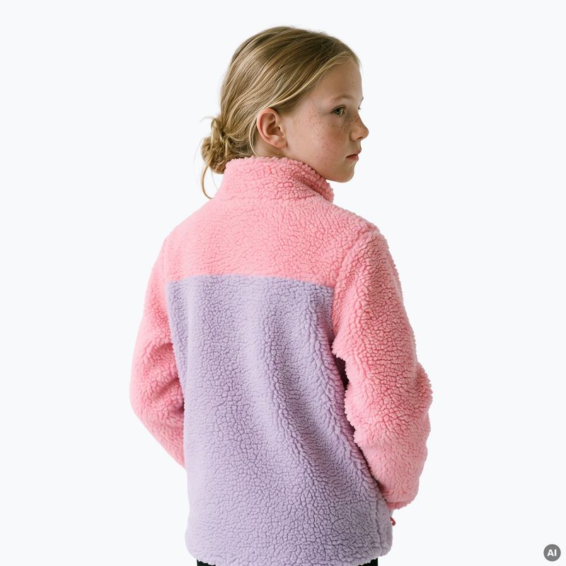 Children's KADVA Rodvik JRG pink fleece sweatshirt 2