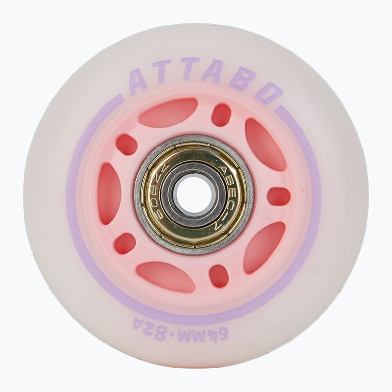 ATTABO Flashled S rollerblade wheels pink