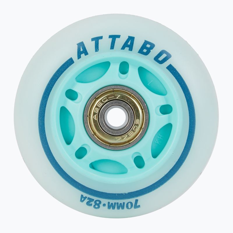 ATTABO Flashled M blue rollerblade wheels