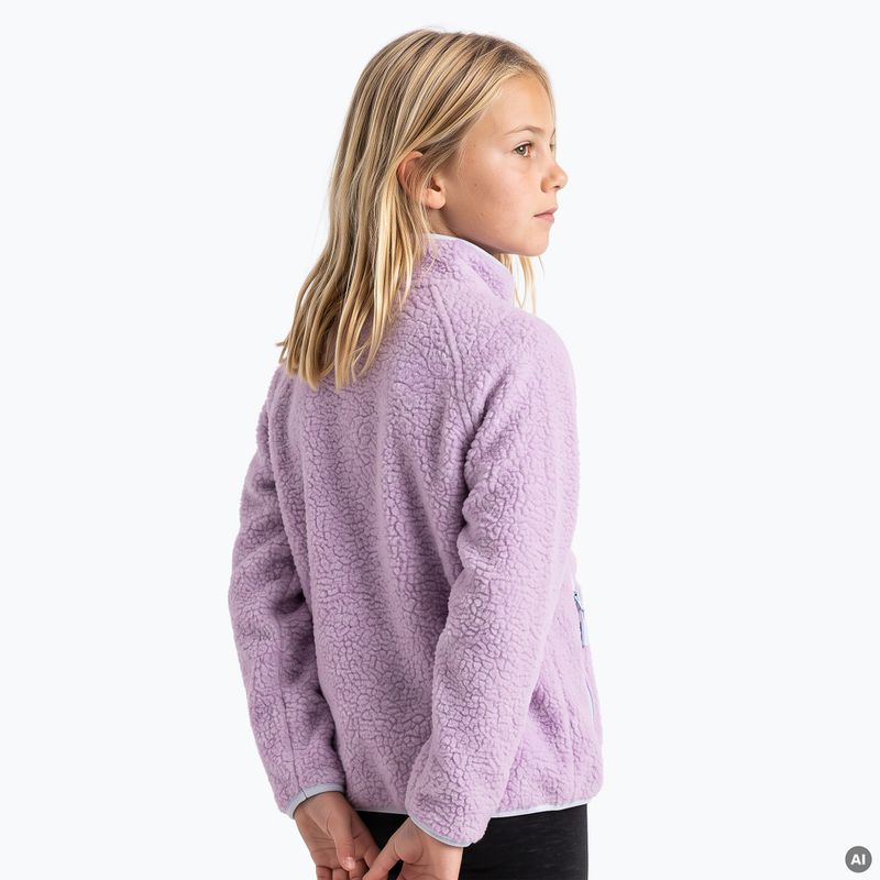 Children's fleece sweatshirt KADVA RODIA JRG purple 2