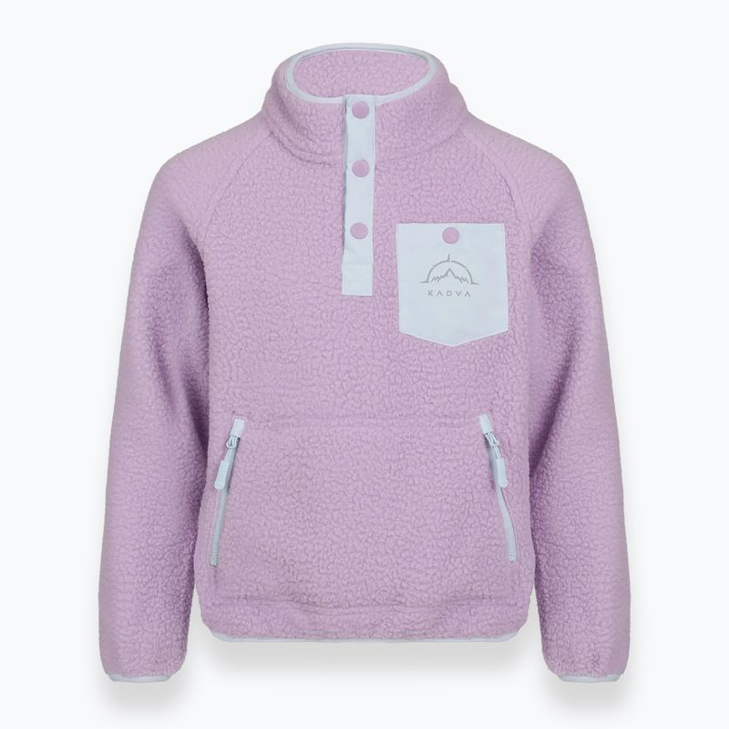 Children's fleece sweatshirt KADVA RODIA JRG purple 3