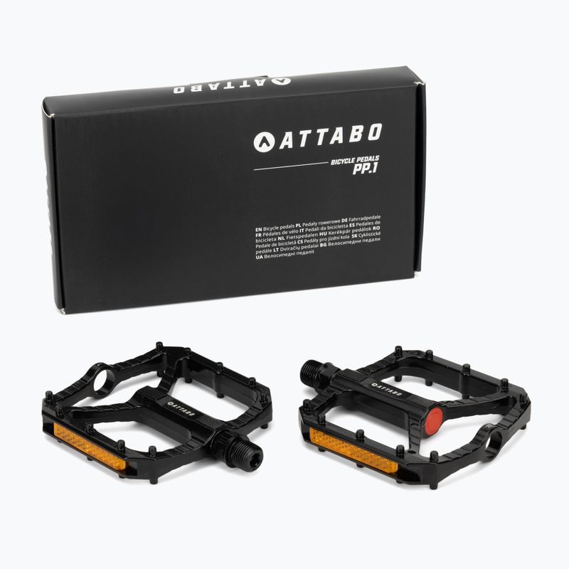 ATTABO PP.2 bicycle pedals black 8