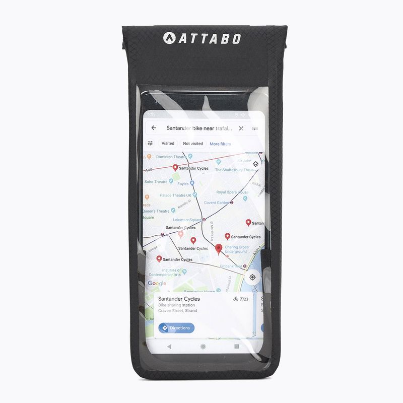 ATTABO Guard IPX4 black bicycle phone holder 6