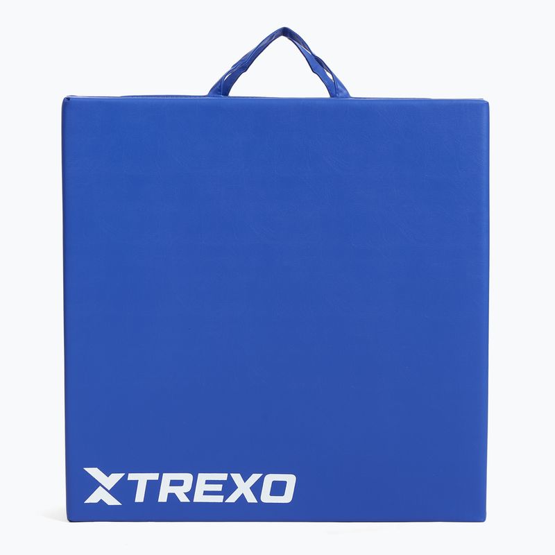 TREXO folding gymnastics mattress 180 x 60 x 5 cm blue 5