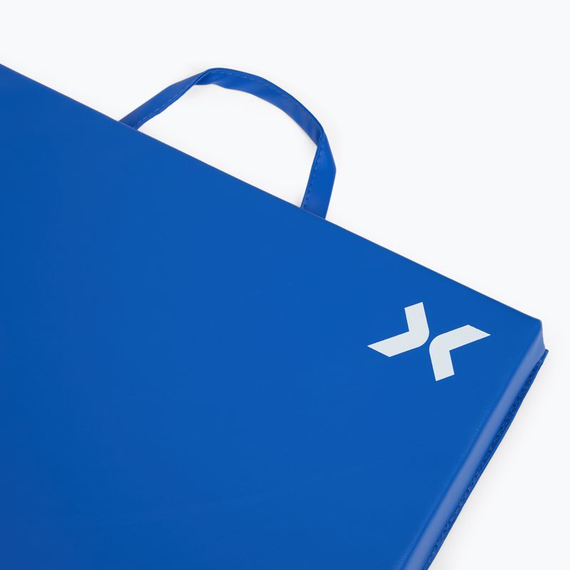XTREXO folding gymnastics mattress 180 x 60 x 5 cm blue 10