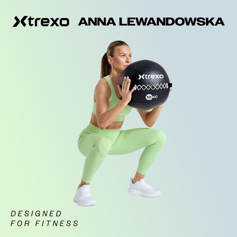 XTREXO Wall Ball 15 kg black 2