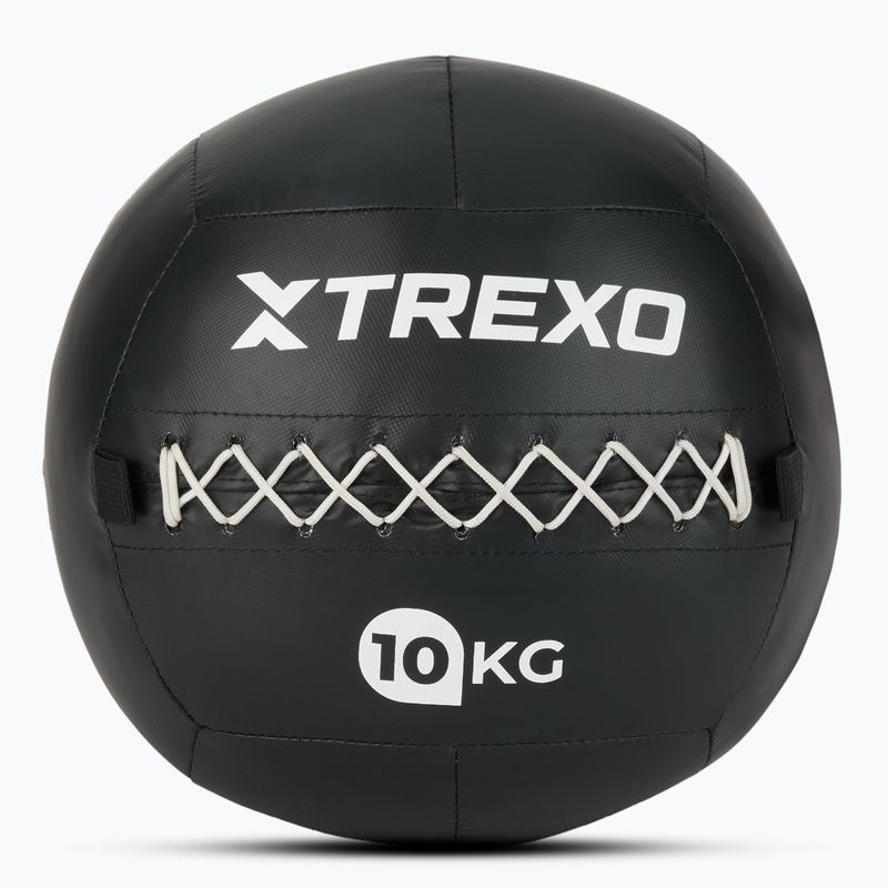 Medicine Ball TREXO Wall Ball 12 kg black