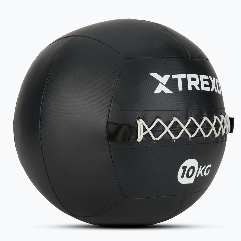 Medicine Ball TREXO Wall Ball 12 kg black 2