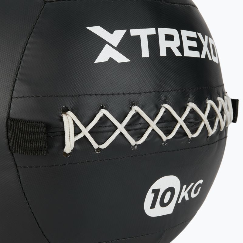 Medicine ball XTREXO Wall Ball 12 kg black 4