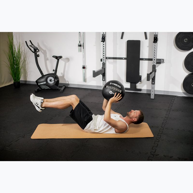 Medicine ball TREXO Wall Ball 12 kg black 5