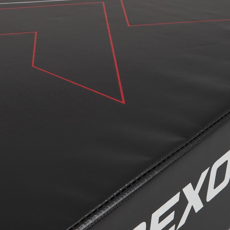 TREXO 15 cm black foldable plyometric box 4