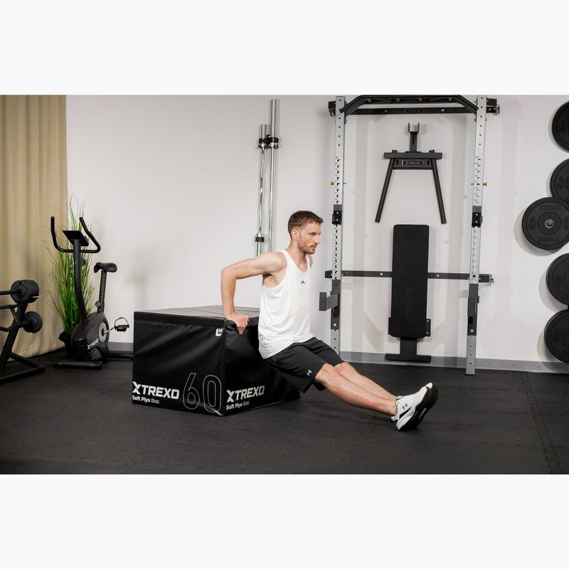 Foldable plyometric box XTREXO 60 cm black 7