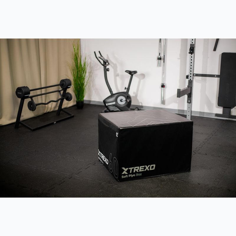 Foldable plyometric box XTREXO 60 cm black 8