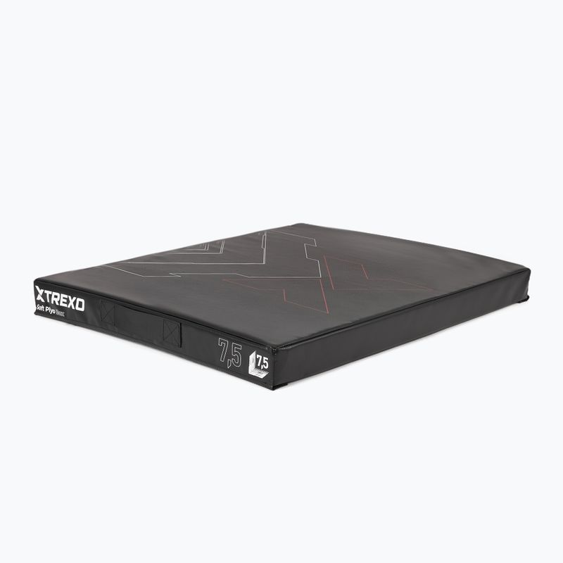 TREXO 7.5 cm Black Foldable Plyometric Box