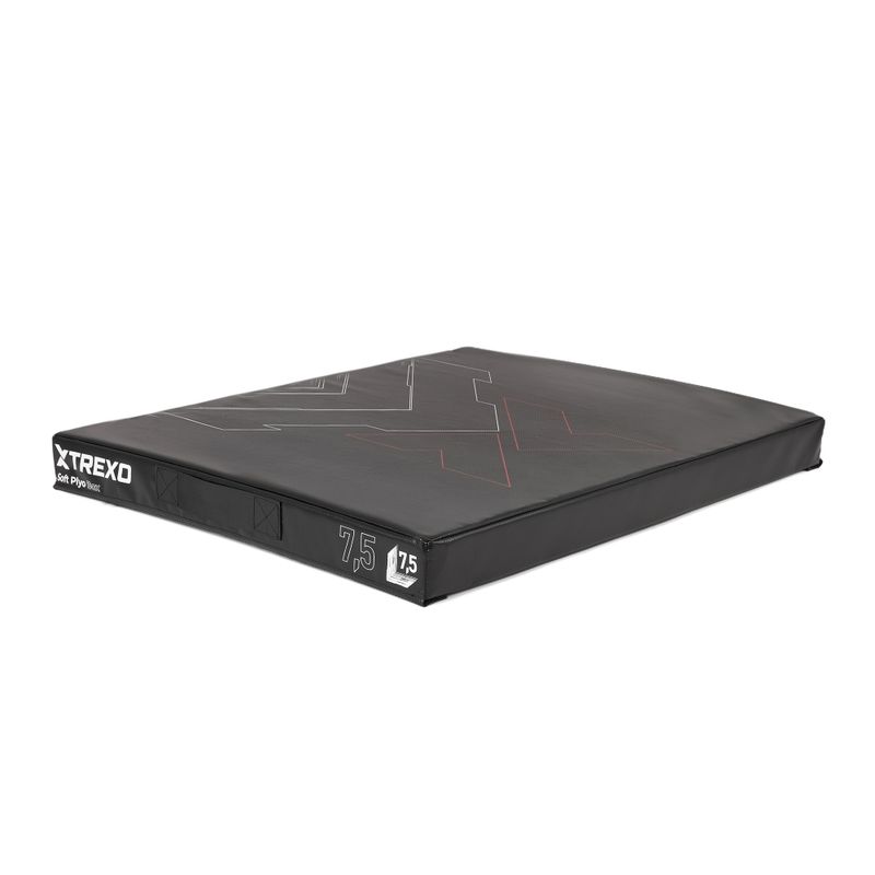 TREXO 7.5 cm Black Foldable Plyometric Box 5