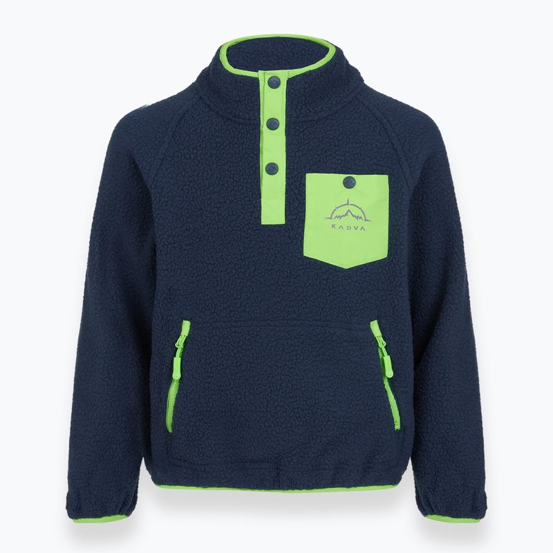Children's fleece sweatshirt KADVA RODIA JR blue 3
