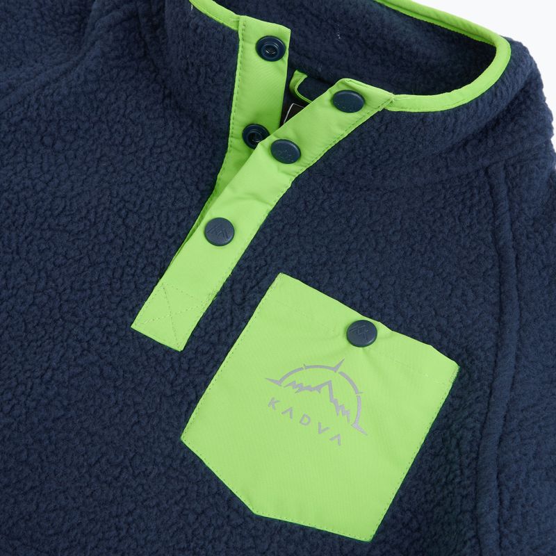 Children's fleece sweatshirt KADVA RODIA JR blue 13