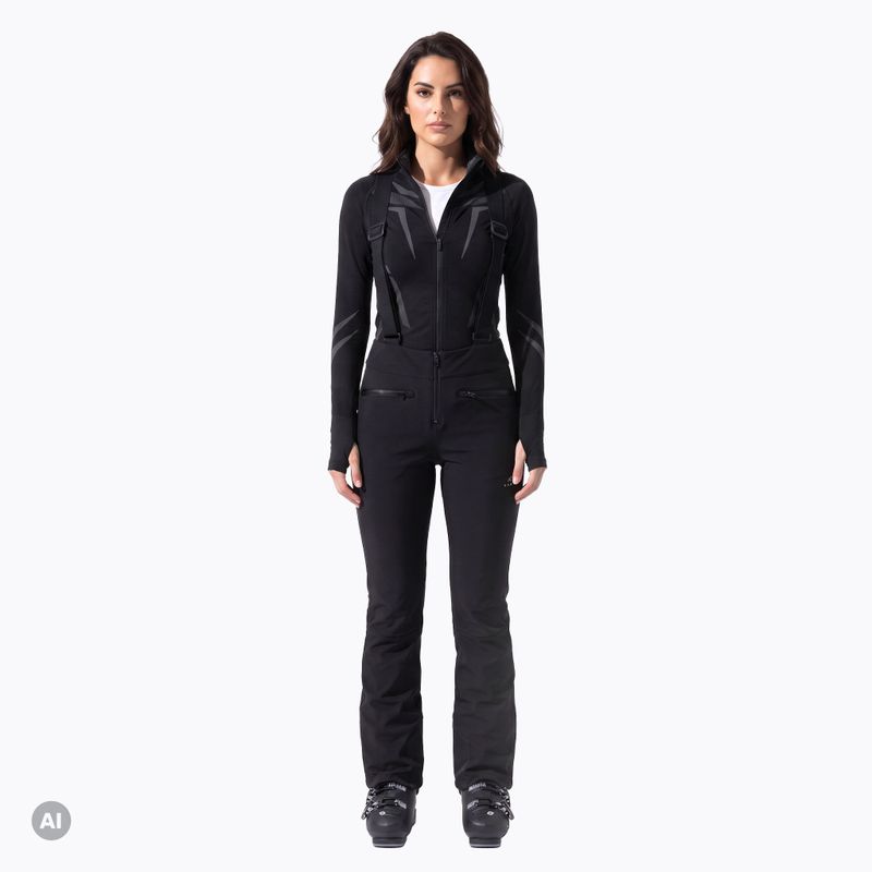 Women's Ski Trousers KADVA Zera WMNS WP 8K/5K SOFTSHELL Black