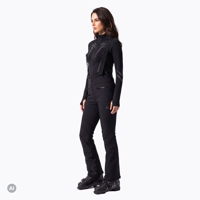 Women's Ski Trousers KADVA Zera WMNS WP 8K/5K SOFTSHELL Black 3