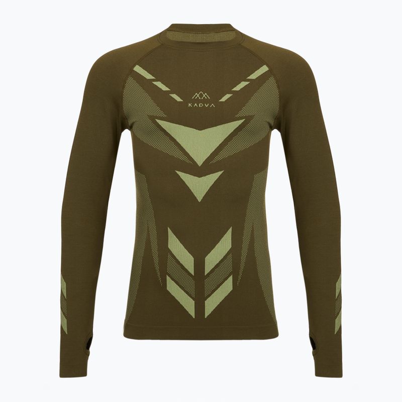 Men's thermal underwear set KADVA Alpinestep Thermo SH Light Plus Set Green 3