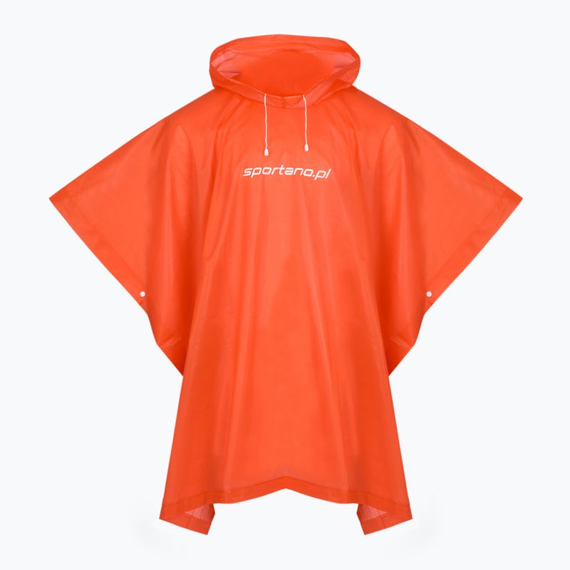 SPORTANO AquaDefend rain cape orange 6