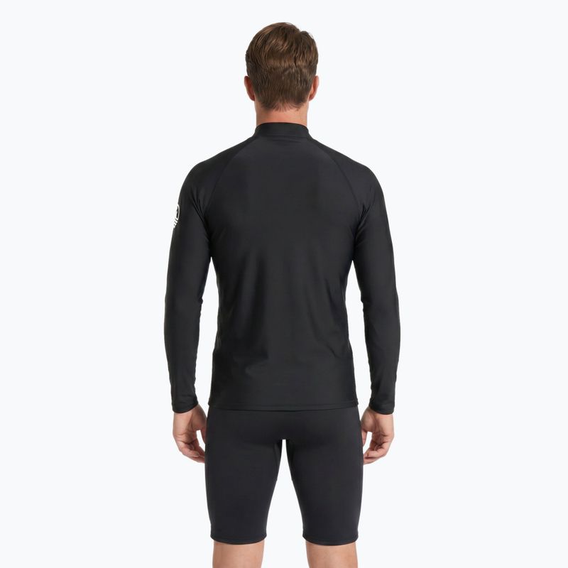 Aquastic RIMOS LS UV 50+ UPF Black Swimming Longsleeve 3