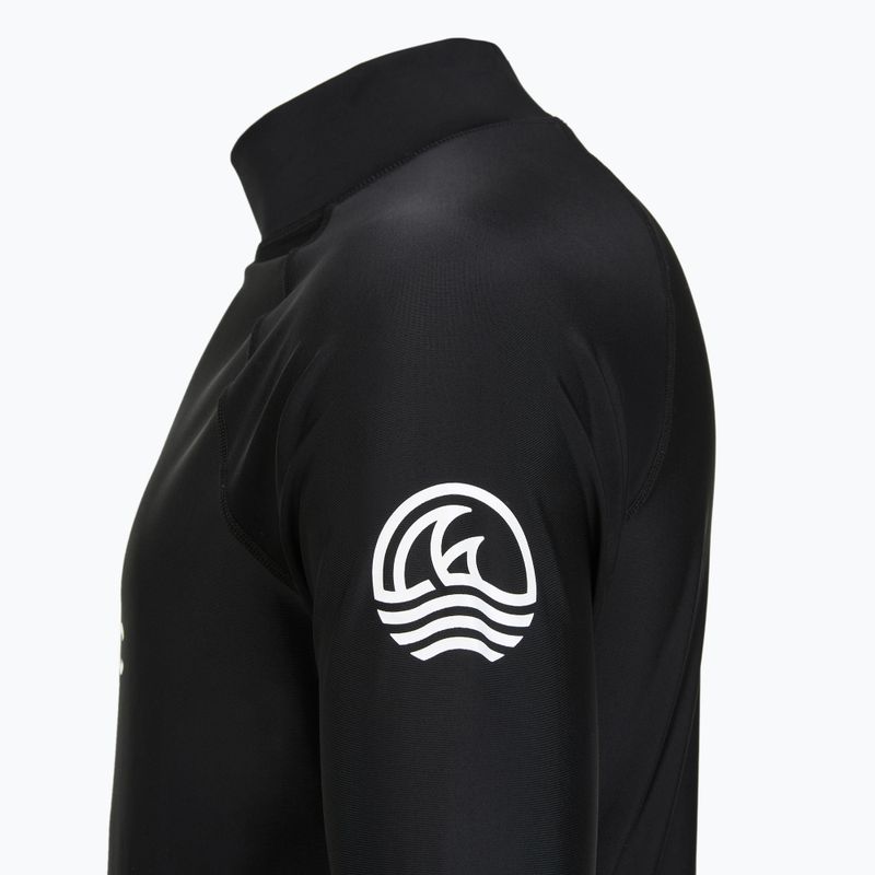 Aquastic RIMOS LS UV 50+ UPF Black Swimming Longsleeve 10