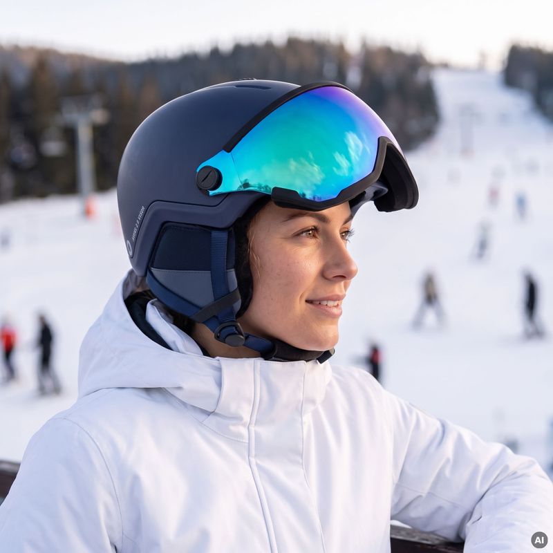 ATTABO Avens 2.0 Visor ski helmet blue 6