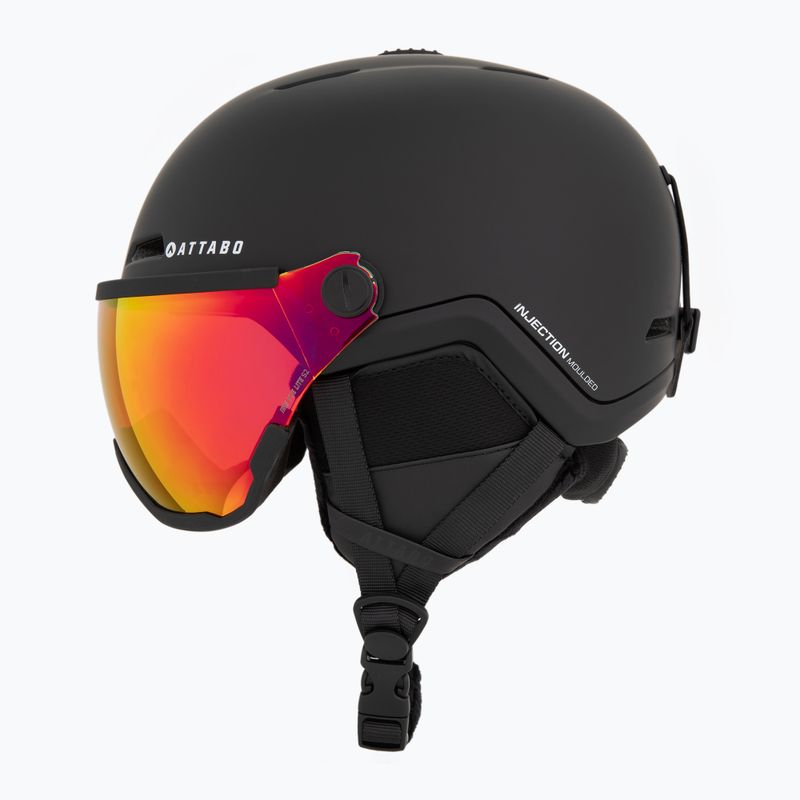 Children's ski helmet ATTABO Avens 2.0 Jr Visor black 3