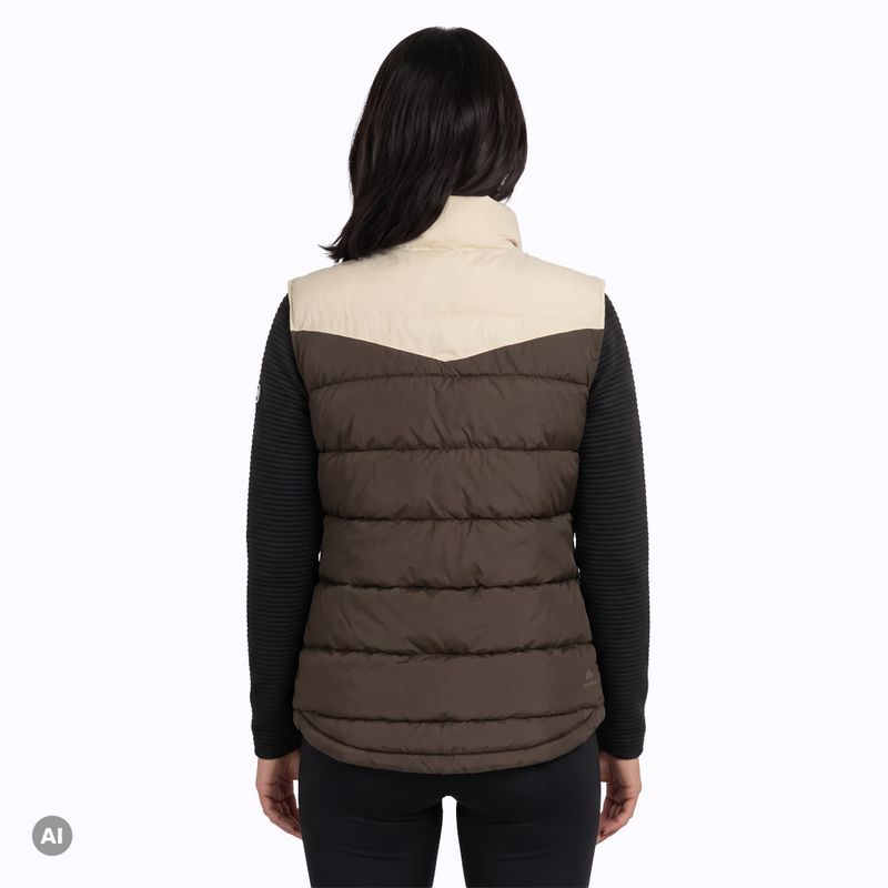 Women's KADVA Cryon WMNS brown gilet 2