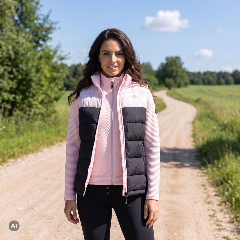 Women's KADVA Cryon WMNS purple gilet 5