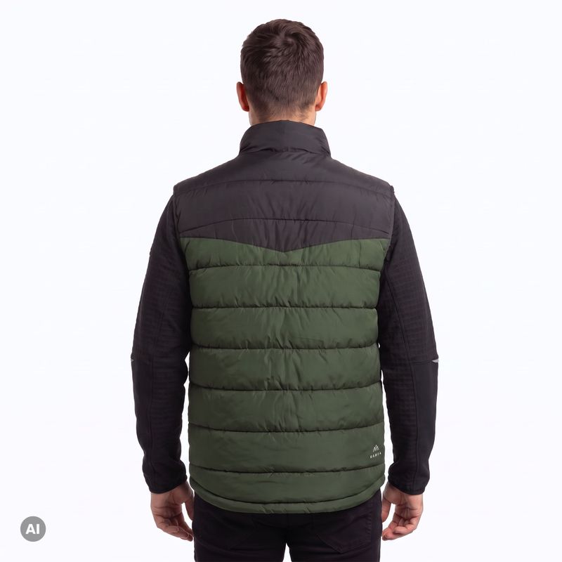 Men's KADVA Cryon green gilet 3