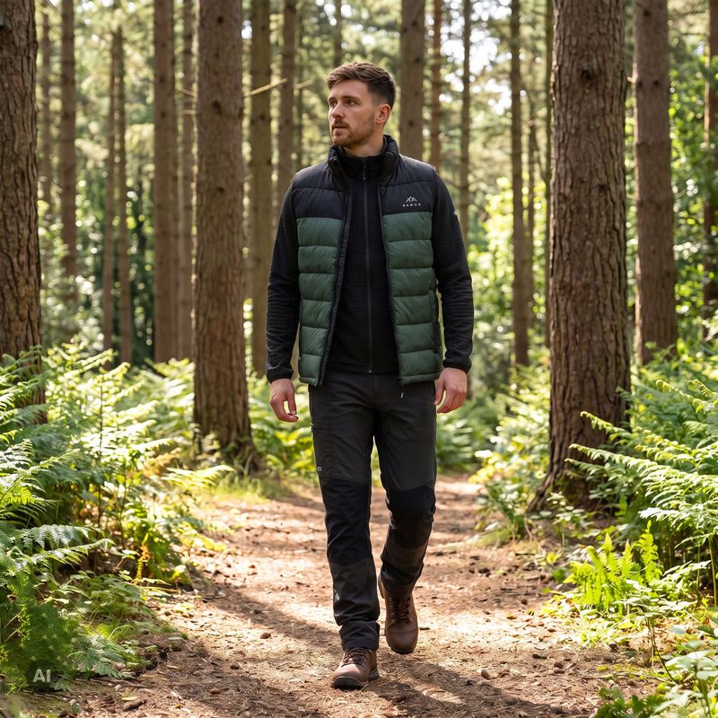 Men's KADVA Cryon green gilet 5