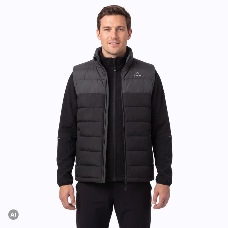 Men's KADVA Cryon black gilet