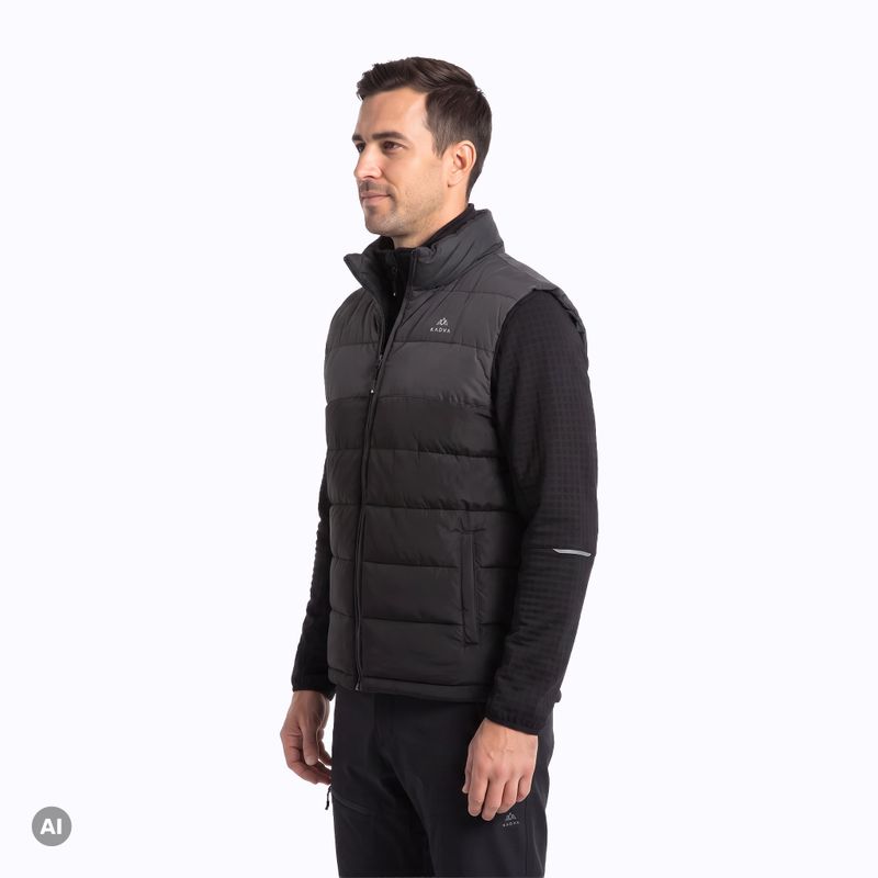 Men's KADVA Cryon black gilet 2