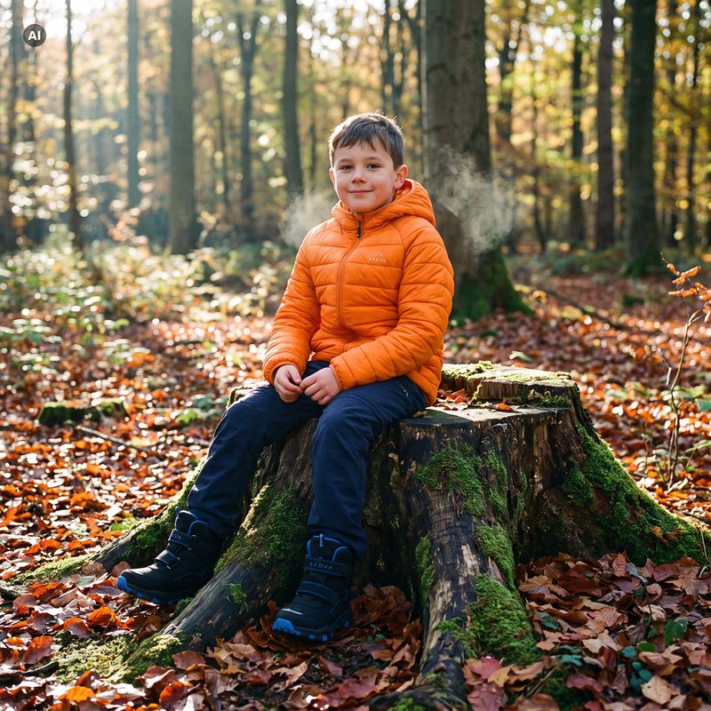 Children's jacket KADVA Litey JR orange 5