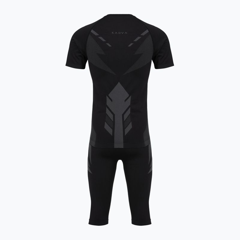 Men's thermal underwear set KADVA Alpinestep Thermo SH Light Plus Set Black 2