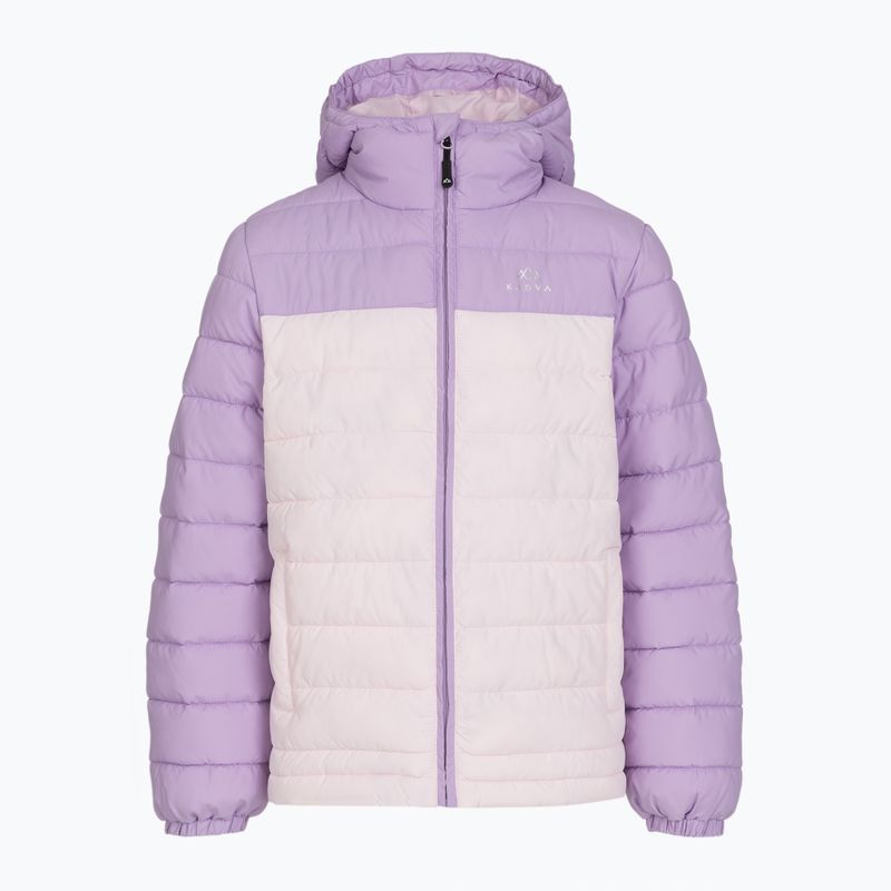 Children's insulated jacket KADVA Snoway JRG purple 8
