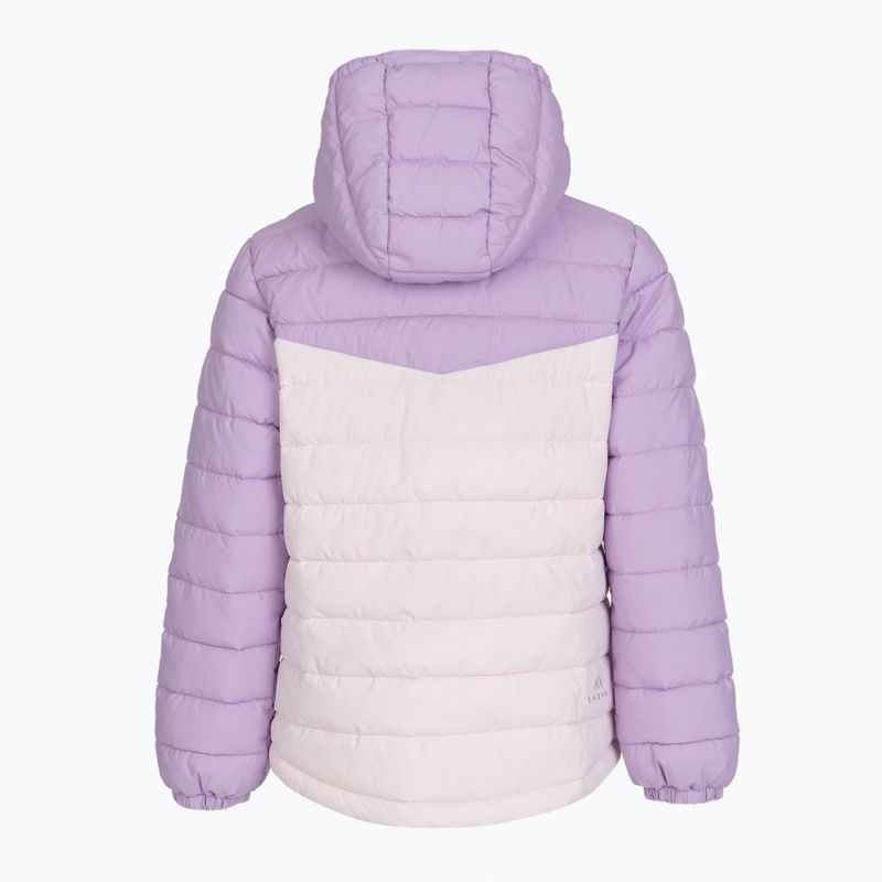 Children's insulated jacket KADVA Snoway JRG purple 9