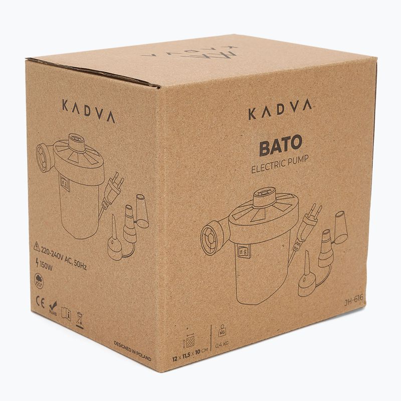 Electric pump KADVA Bato for mattress black 6