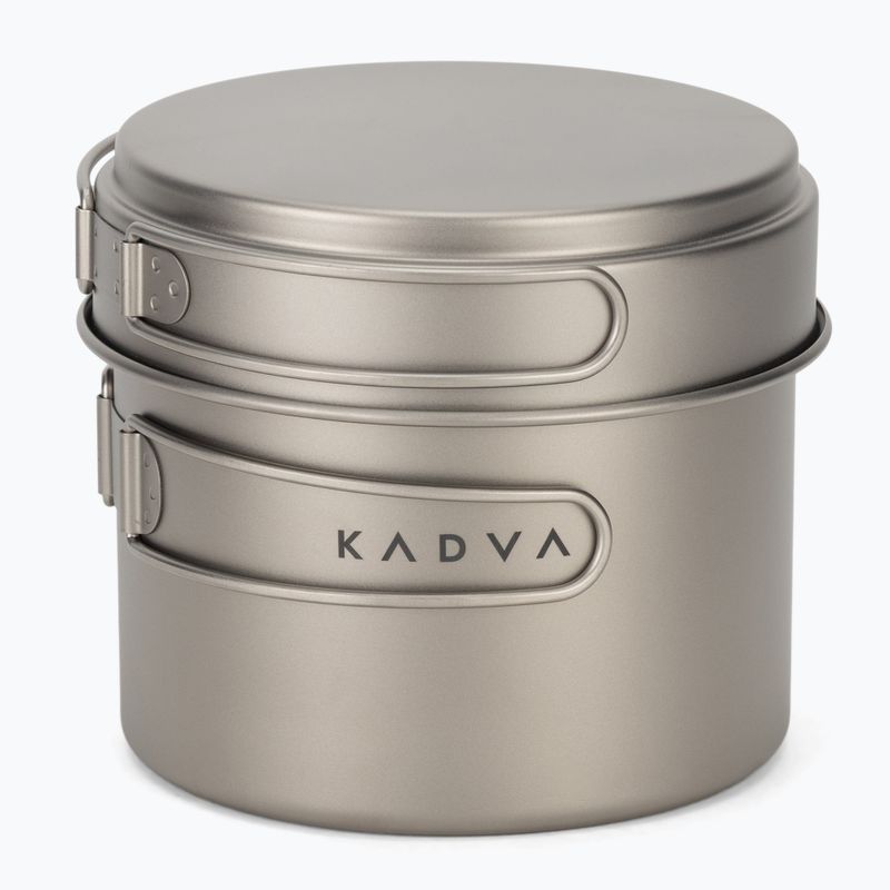 KADVA titanium ultralight grey mess tin