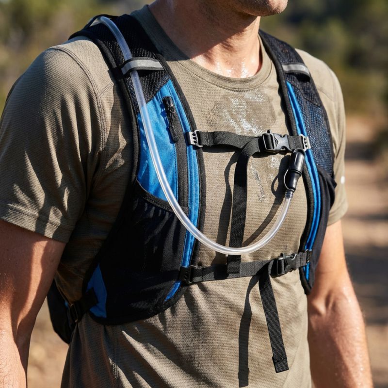 KADVA Flowbie ClickFit 2 l blue hydration bladder 4