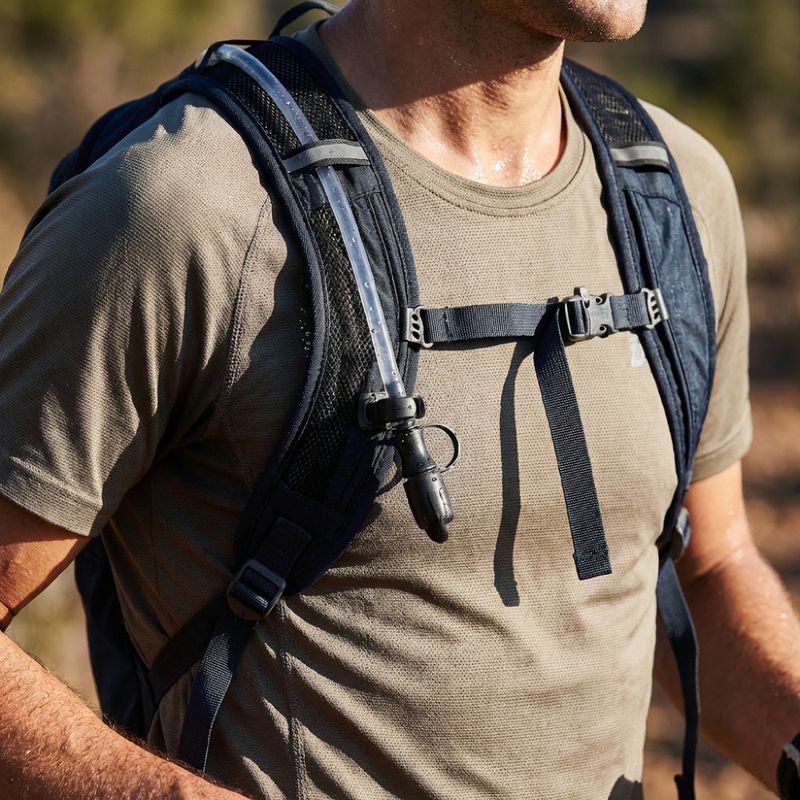 KADVA Flowbie ClickFit 3 l blue hydration bladder 4