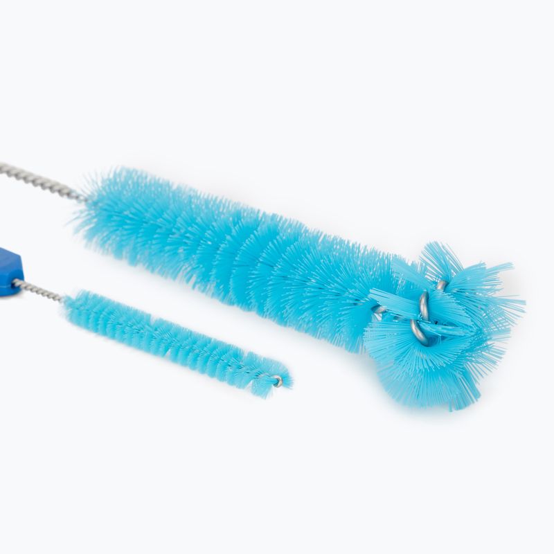 KADVA Flowbie soft flask and hydration bladder cleaning kit blue 7