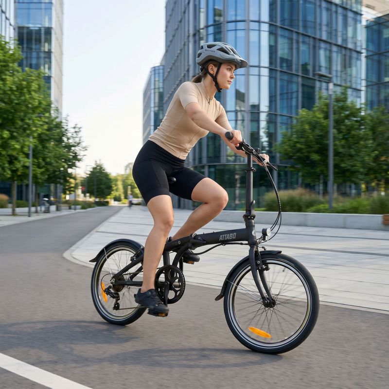 City bike foldable ATTABO Breve 2.0 black 25