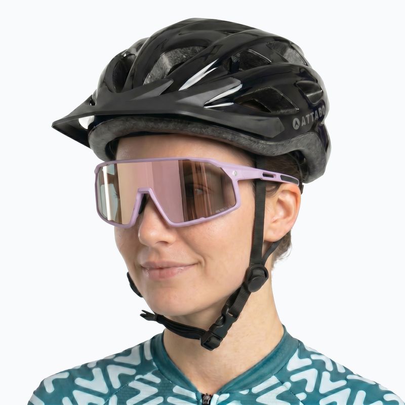 Cycling sunglasses ATTABO Stilb photochromic violet 2
