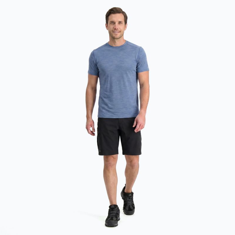 Men's thermal T-shirt WOOLCANO Merino 100% TEE0546 blue 2
