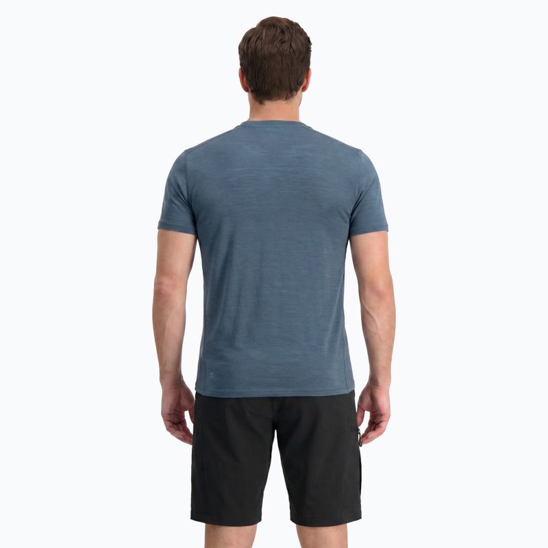 Men's Thermal T-Shirt WOOLCANO Merino 100% TEE0546 Grey 3