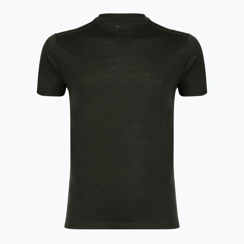 Men's thermal shirt WOOLCANO Merino 100% TEE0546 green 2