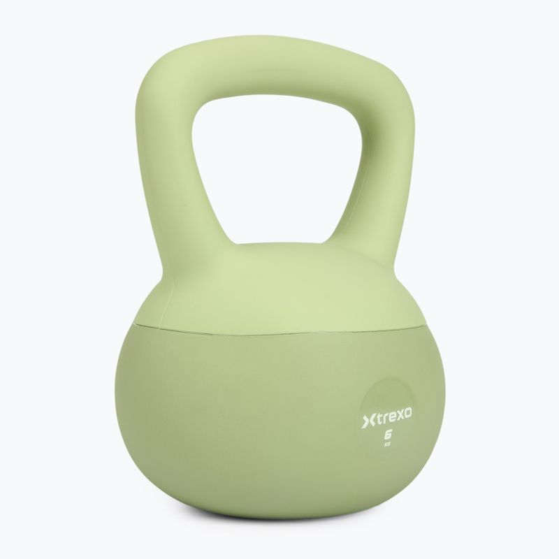 Soft kettlebell Xtrexo SK06 Green 6